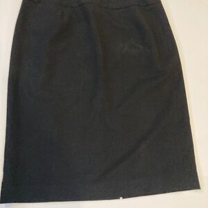 Calvin Klein elegant Black pencil skirt size 6